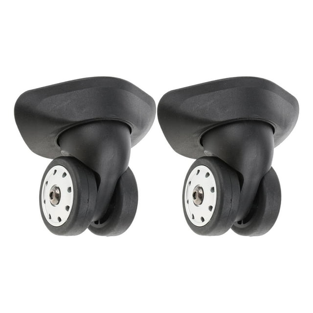 Ruedas de Repuesto para Equipaje 2x 1 Unidad PVC y Metal shamjiam