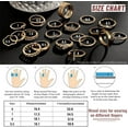 thumbnail image 6 of Gold Knuckle Rings Set for Women, Dainty Simple Trendy Cute Stackable Finger Rings Pack, Stacking Layering on Thumb and Knuckle, Mixed Size, 6 of 9