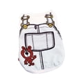 thumbnail image 1 of sweethay ropa para mascotas universal estilo simple ropa prop encantador interesante perro chaleco accesorios vestir adorno azul claro / xs Type3 NO3, 1 of 6
