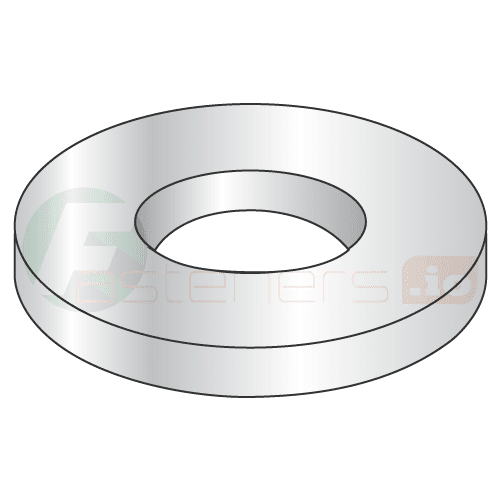 #12 Flat Washers / Type B Regular / Steel / Zinc / Outer Diameter: .620" - .640" / Thickness Range : .056" - .071" (Quantity: 5,000 pcs)
