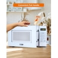 thumbnail image 6 of Commercial Chef CHM770W 0.7 Cubic Feet Microwave Oven, White, 6 of 8