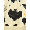 thumbnail image 4 of Emy Dola Unisex Girl Boys Sweatshirts Pumpkin Bat Halloween Tops Toddler Kids Pullover Long Sleev Cotton Graphic Top Sweater Shirts for 2-7T, 4 of 7