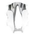 thumbnail image 2 of funtasica Wind Deflector Extension Protection Motorbikes Supplies Decoration Parts transparent, 2 of 9