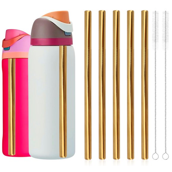 Set de 5 Sorbetes de Acero Inoxidable Dorados Lasuroa 20 cm