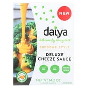 Daiya Cheddar Cheese Sauce, Dairy Free Vegan Cheese Sauce (Pack of 8)