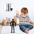 thumbnail image 4 of Robot Mechanical Toys Multi-Articular Figuras Mannequin Toy 3D impreso 20 cm múltiple para la escritorio, 4 of 9