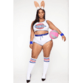 thumbnail image 3 of Disfraz de Space Lola para mujer y niña, ropa de fiesta de Halloween, traje de Carnaval, 3 of 5