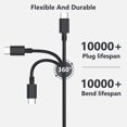 thumbnail image 5 of Cargador Usb-C Para Ordenador Portátil, 65W, 45W, Para Dell Latitude 5530, 5420, 5430, 5520, 5540, 7430, 7420, 7440, 7340, 7530, 7330, 7320, Xps 13, 9250, 9360, 9365, 9370, 9380, 9350 Cable De Aliment, 5 of 5