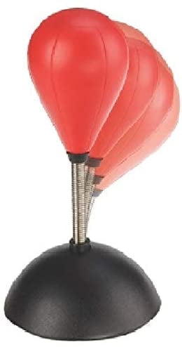 Tabletop Desktop Mini Punching Bag Boxing Bag Punch Ball Stress Relief Red New 