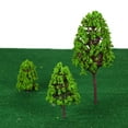 thumbnail image 4 of 12 Pcs Modèles d'Arbres Modèles Architecturaux pour Mise en Page de Chemin de Fer Jardin Paysage Style 2, 4 of 7