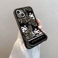 thumbnail image 1 of Cute kuromi Sanrio Family Stand Phone Case for iPhone 14 13 12 11 Pro Max PLUS Melody Shockproof Soft TPU Case Y2k Girls Gift xuanjing unisex, 1 of 2