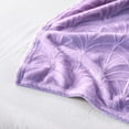 thumbnail image 6 of Whale Flotilla Fleece Throw Blanket for Couch, Soft Fluffy Sofa Bed Blanket with Vintage Pattern for All Season, Warm and Lightweight, 50x60 Inch, Lilac, 6 of 8