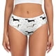 thumbnail image 1 of Balery Dachshund Dog Ropa Interior de Algodón para Mujer con Dibujo – Braguitas Cómodas y Elásticas, Estilo Clásico-Medium, 1 of 6
