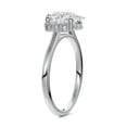 thumbnail image 3 of Bow Jewel 2.1 Ct Emerald Cut Solitaire Ring - 14K White Gold Plated Women's Jewelry Engagement Wedding Ring - Anniversary Diamond Ring for Her, 3 of 3