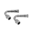 thumbnail image 2 of 2 Pcs Adaptateur d'Extension de Tige, 45 90 135 Degrés Chrome Extension de Pneu de Roue Automobile, Vélo, Camion, RV, Scooter, 2 of 6