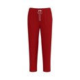 thumbnail image 3 of SAATLERI Christmas Scrub for Women Set,Christmas Print Short Sleeve V-Neck Nurse Uniforms Top and Scrub Bottoms for Woman, 3 of 6
