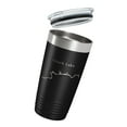 thumbnail image 3 of Ozark Lake Map Tumbler Travel Mug Insulated Laser Engraved Coffee Cup Arkansas 20 oz Black, 3 of 5