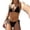 Black, variant on Womens Classic Bikini For Women - Elegant Solid Color 2 Piece Swimsuit With Classic Cut And Low Back Swimming Bra for Women, Size S