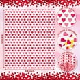 thumbnail image 3 of 100 Pcs Valentine's Day Wax Paper Sheets - Deli Paper, Sandwich Wrap, Candy & Cookie Wraps - Waterproof, Oil-proof Picnic Basket Liners with Heart Pattern for Kitchen & Handmade Food, 3 of 7