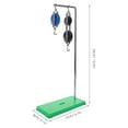 thumbnail image 2 of LOLIPPYY Pulley Block Science Experiment Kit for Teaching Mechanics, ABS & Iron, Assorted Colors for, 2 of 8