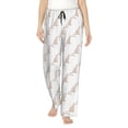 thumbnail image 1 of Balery Leopard Print Pantalones de pijama para mujer, pijamas ultraligeros, pantalones de estar por casa-Small, 1 of 6