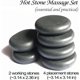 thumbnail image 2 of Piedras calientes: juego de 6 piedras de masaje esenciales grandes (8 cm) para spa profesional o doméstico. Relajación, curación y alivio del dolor., 2 of 5