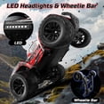 thumbnail image 6 of JoyStone 1:14 All Terrain RC Car RTR Buggy, Max 40+ MPH Off-Road Monster Truck, Hobby Electric Fast RC Truck for Adults Boys, Red, 6 of 7
