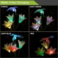thumbnail image 4 of Outdoor Solar Garden Stake Lights, Zacro LED Flower Solar Powered Lights with 6 Lily Flower Butterflies Combination, Waterproof Multi-Color Changing Solar Lights, 4 of 6