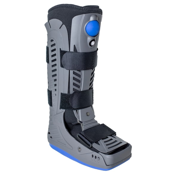 Brace Direct Lightweight Medical Full Shell Walking Boot - Tall Walking Boot With Air Pump