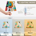 thumbnail image 5 of Colorful Drink Ice Cream LED Desk Lamp Table Lamp USB Bedside Nightstand Small Lamp for Bedroom Living Room Kids Room, 5 of 8