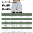 thumbnail image 3 of Womens Pants Women Workout Out Leggings Stretch Waist Button Pocket Yoga Gym Loose Pants Plus Size Wide leg Pants With Pocket for Women, 3 of 7