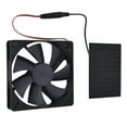 thumbnail image 3 of Solar Exhaust Fan Kit, Professional Solar Panel Fan Kit Small 3W  For Sheds, 3 of 8
