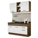thumbnail image 1 of Cocina Integral 150cm Marrón/Blanco Agata Madesa, 1 of 5