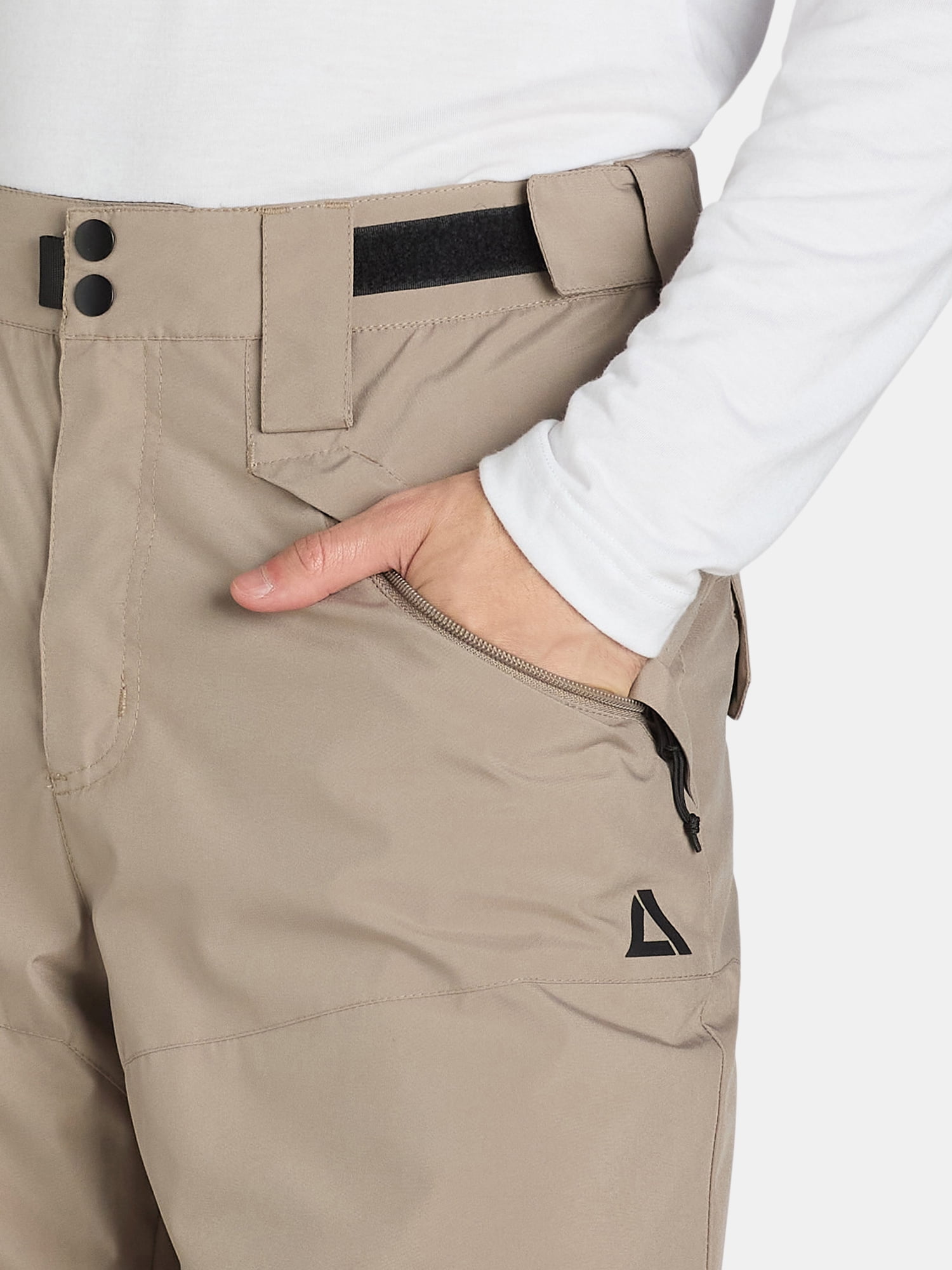 Tec-One Men's Ski Snowboard Pongee Shell Ski Pants