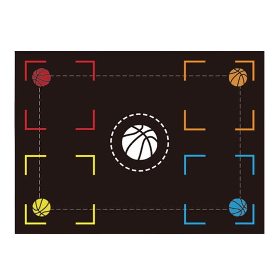 Basketball Dribbling Mat Training Mat For Indoor And Outdoor Use Improves Feeling Coordination & Footwork For Children And Adults Foldable & To Store