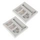thumbnail image 1 of Silicone Fondant Mold Set of 2 Classic Roman Column Design for Cake Borders, Baking Crafts, DIY Projects, Gumpaste & Chocolate Molding, 1 of 4