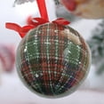 thumbnail image 5 of XYAIYT Christmas Ornaments Shatterproof Christmas Ornaments Plastic Light Bulb Tree Ornament Hanging Ball Multi Style Shiny Matte Mirror Swirl Holiday Tree Decor with Rope 2.8in Black, 5 of 5