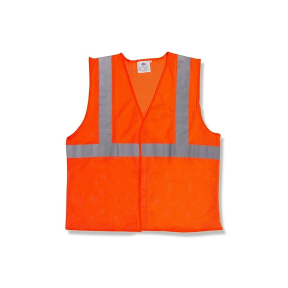 Mutual Industries MiViz High Visibility Sleeveless Safety Vest ANSI Class R2 Orange 3XL (16372-6 3X)