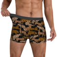 thumbnail image 2 of Kdxio Men's Boxer Briefs with Leopard Print Print - Comfortable and Breathable Underwear for Everyday Wear, 2 of 7