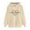 Khaki, variant on Brondbend Hoodies Womens Womens Sweatshirt Hoodie Long Sleeved Drawstring Pocket Pullover Print Stylish Loose Tops Ladies Outdoor Workout Fall Winter Wear Army Green