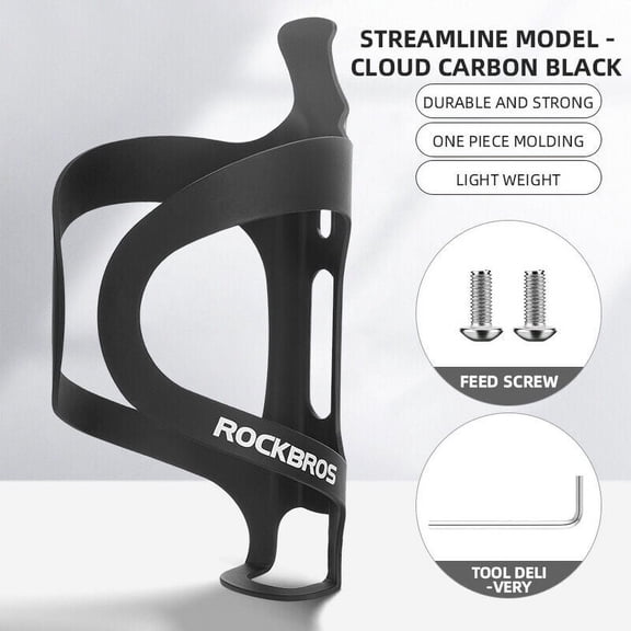 ROCKBROS MTB Road Bike Water Bottle Holder Outdoors Sport Cycling Handlebar Cage