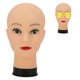 thumbnail image 4 of Cabeza De Maniquí Calva, Cabeza De Exhibición De Sombrero De Material De Goma De PVC Que No Es Fácil De Deslizar Para Hacer Pelucas Para Practicar Maquillaje Para Exhibir ANGGREK Otros, 4 of 8