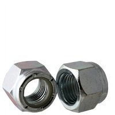 

UNF NE (Standard) Nylon Insert LOCKNUTS | ZINC | Clear CR+3 | COARSE Thread | Low Carbon | INCH | (Quantity: 25)