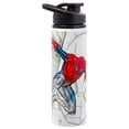 thumbnail image 1 of Silver Buffalo Marvel Spiderman - Botella de agua de acero inoxidable, 25 onzas, 1 of 7