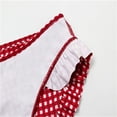 thumbnail image 5 of xiaxaixu Maillots de Bain à Carreaux Femmes Doux à Volants Taille Basse, 5 of 5
