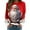 Red, variant on Fiaer Christmas Women Sweatshirts Trendy Funny Graphic Plus Size Tops Long Sleeve Crew Neck Fall Winter Pullover Yellow XL