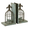 Birdcage Bookends - Set of 2