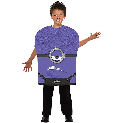 boys purple minion costume