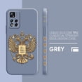 thumbnail image 3 of Funda para Redmi Note 12 11 11T 11R 11E 10 9 8 7 7S PRO PLUS 4G 5G Funda de silicona líquida Simple emblema de la Federación Rusa, 3 of 5