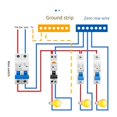 thumbnail image 4 of Fi Circuit Breaker 230V16A Rcbo Breaker Protected Circuit Breaker Type A Curve C, 4 of 8